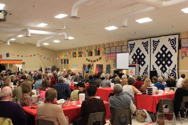 The Machik Lindsay Dinner has been an annual event for two decades, and has taken place at the Lindsay Armoury since 2011. Photo: Claudia Gaboury.