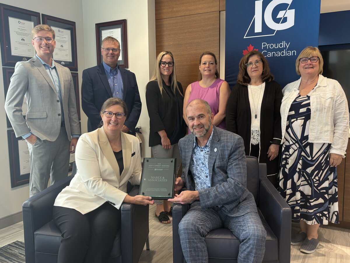 Mabee and Associates honoured with national award