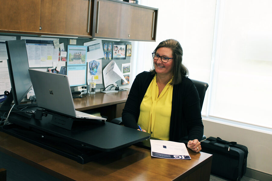 Jennifer Mabee, financial advisor, says midlife can still bring financial stresses, so planning helps. Photo: Lisa Hart.