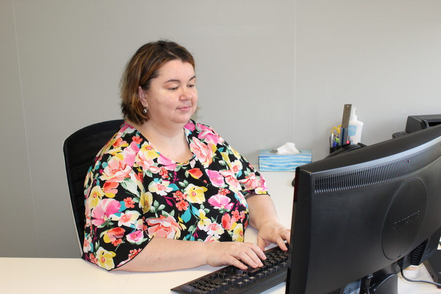 Raluca Myshrall is enjoying her new position as she navigates her midlife reboot. Photo: Lisa Hart.