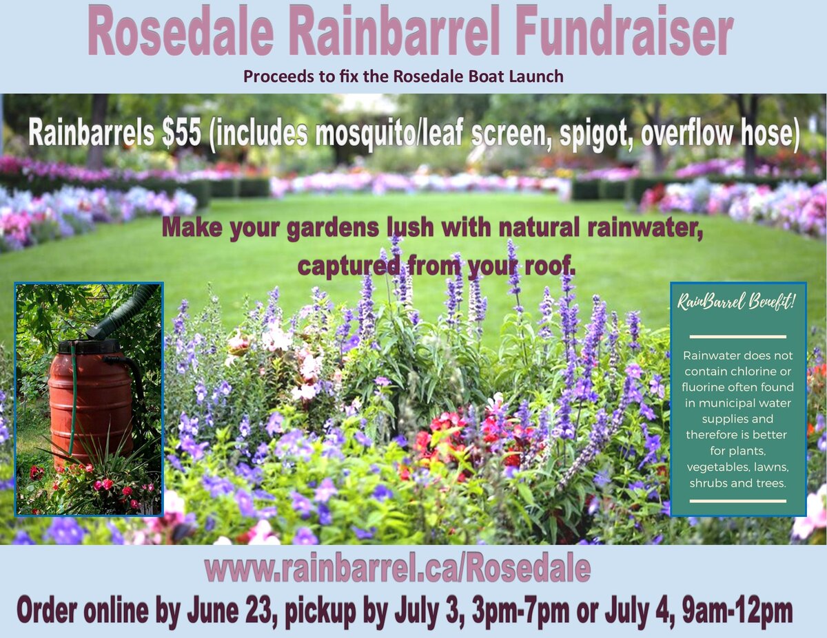 Rosedale boat launch reconstruction fundraiser