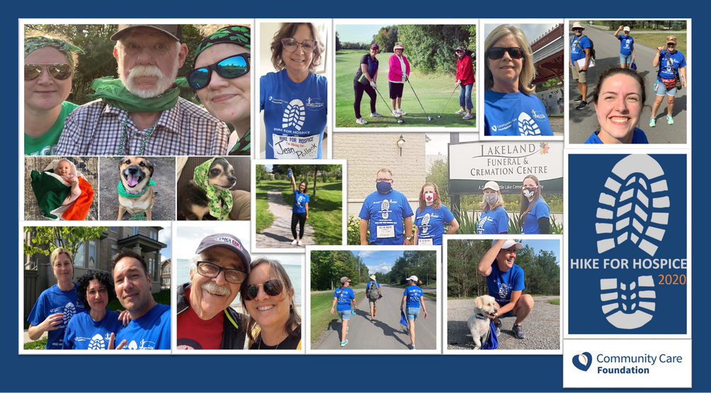 Community Care Foundation reaches $25,000 goal: Virtual Hike for Hospice