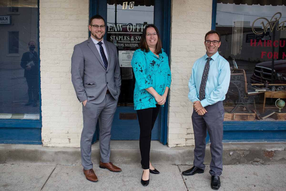 Growth phase for law firm: New associate at Staples & Swain has Lindsay roots