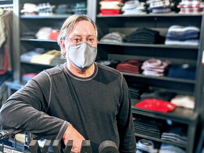 Downtown Lindsay’s Ironman steels himself to ride out COVID