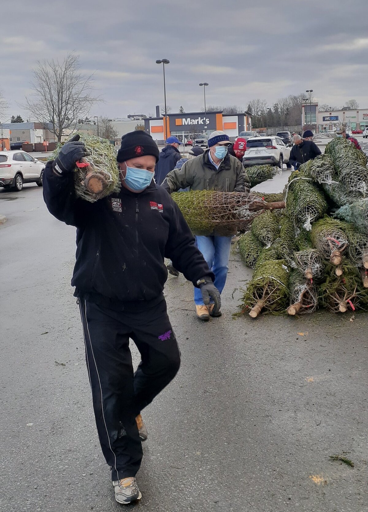 COVID-19 can’t stop service club’s annual tree sale