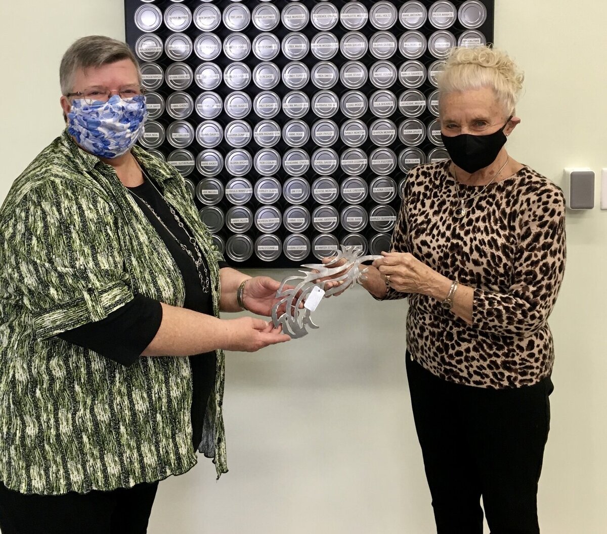 Woman recognized for volunteer work with Barbara Truax Award