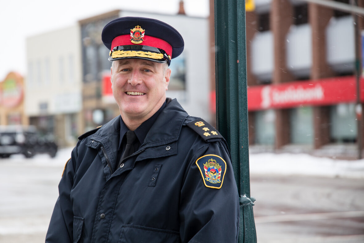 Police Chief Mark Mitchell reminds people of obligations under stay-at-home order