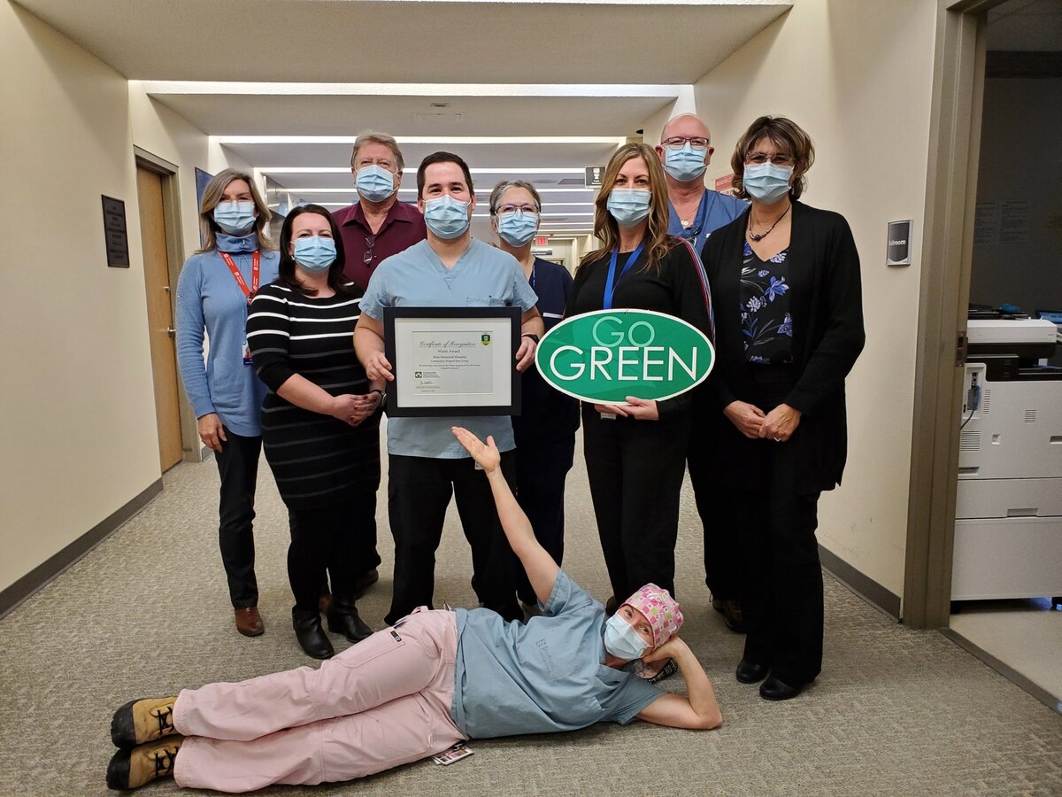 Ross Memorial Hospital receives 2019 Green Health Care Award