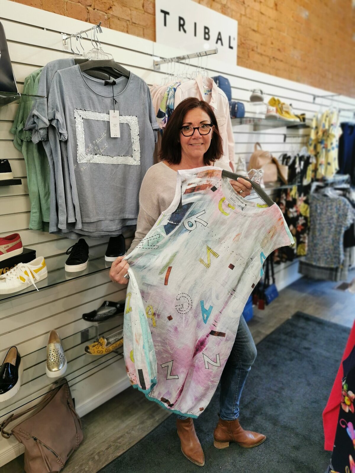 Brittany N Bros believes shopping in person will be popular again after pandemic