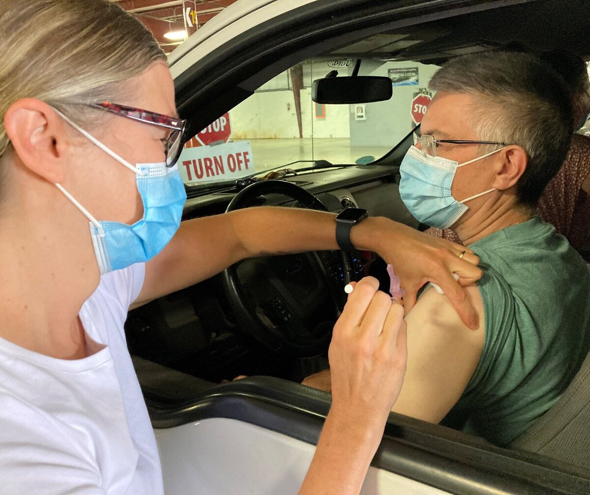 50,000 vaccines given at LEX, with more to come