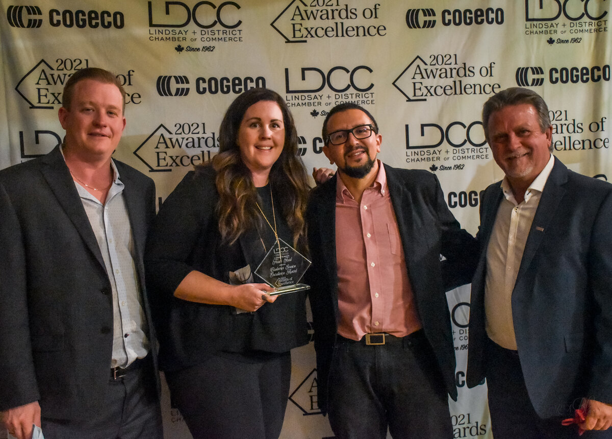 Lindsay Chamber celebrates small businesses at annual Awards of Excellence event
