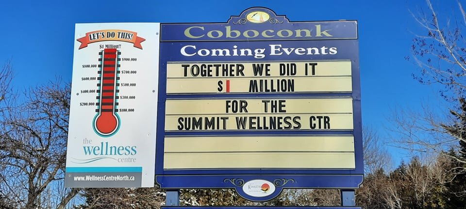 $1 million dollar fundraising goal reached by Coboconk Wellness Centre