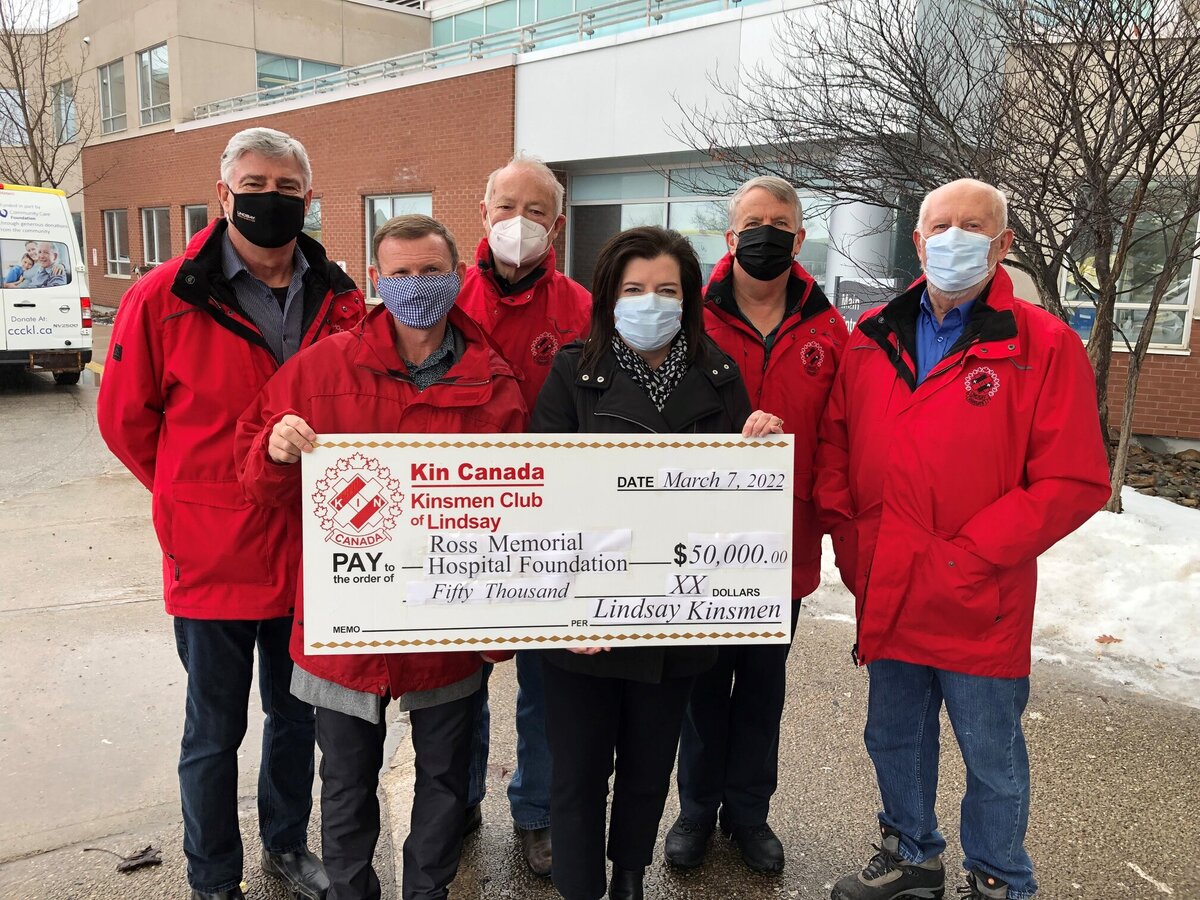 Support for Kinsmen TV Bingo benefits patient care at RMH