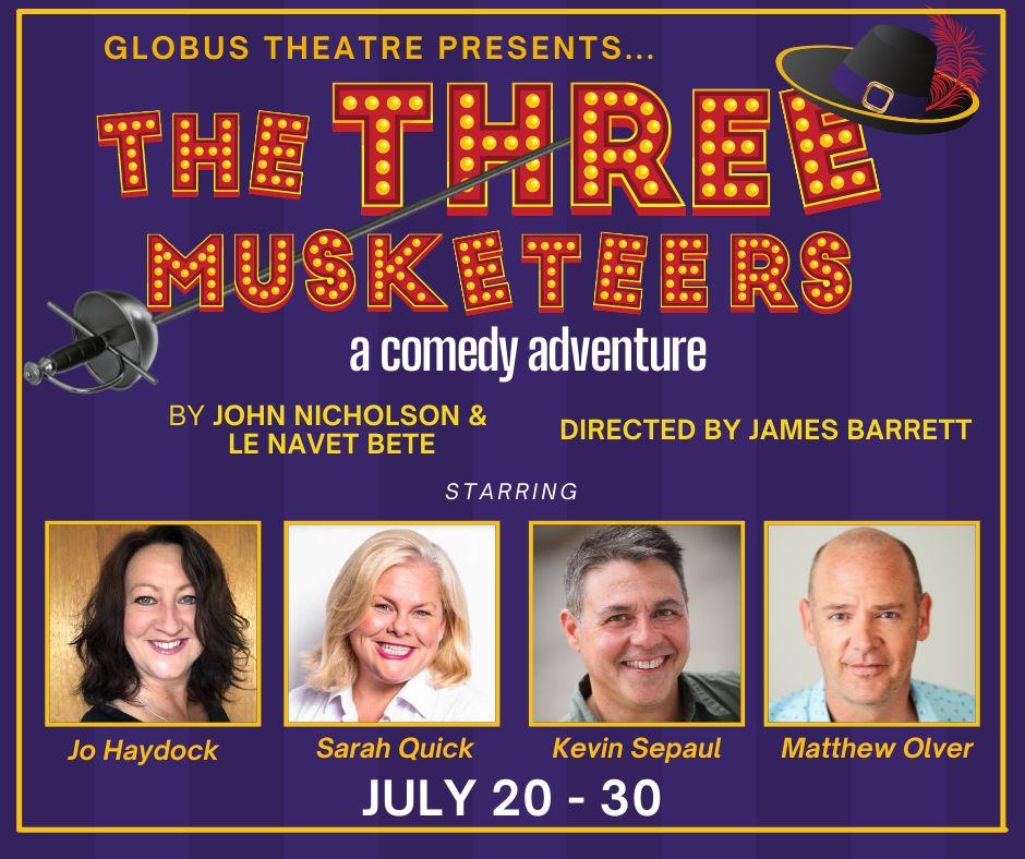 The Three Musketeers launches at Globus July 20