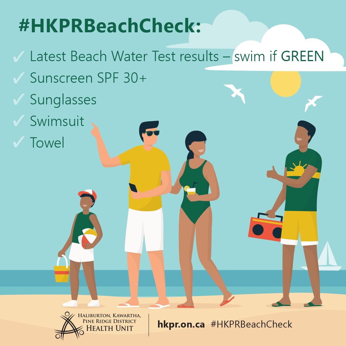 Heading to the beach? Test the waters first