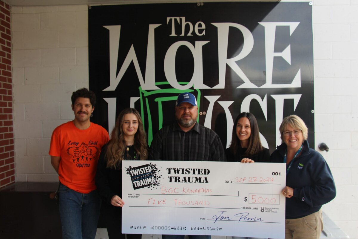 Twisted Trauma Foundation partners with BGC Kawarthas