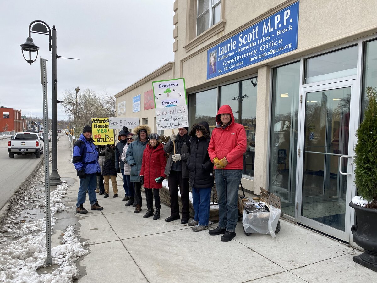 Opponents rally to try and defeat Bill 23