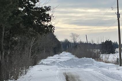 Rural roads in city still under stress from snow