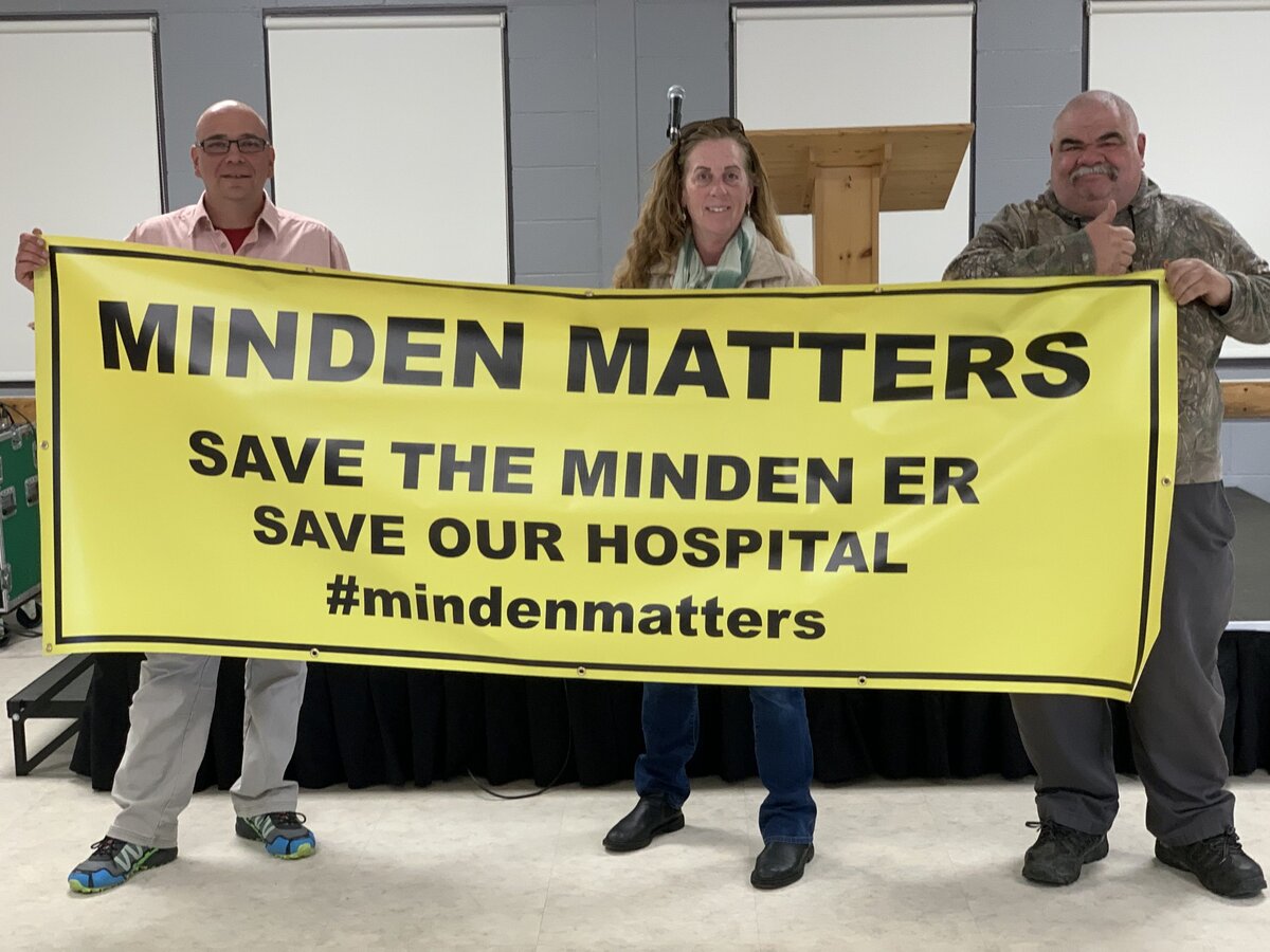 Public rally to be held tomorrow to protest closure of Minden emergency department