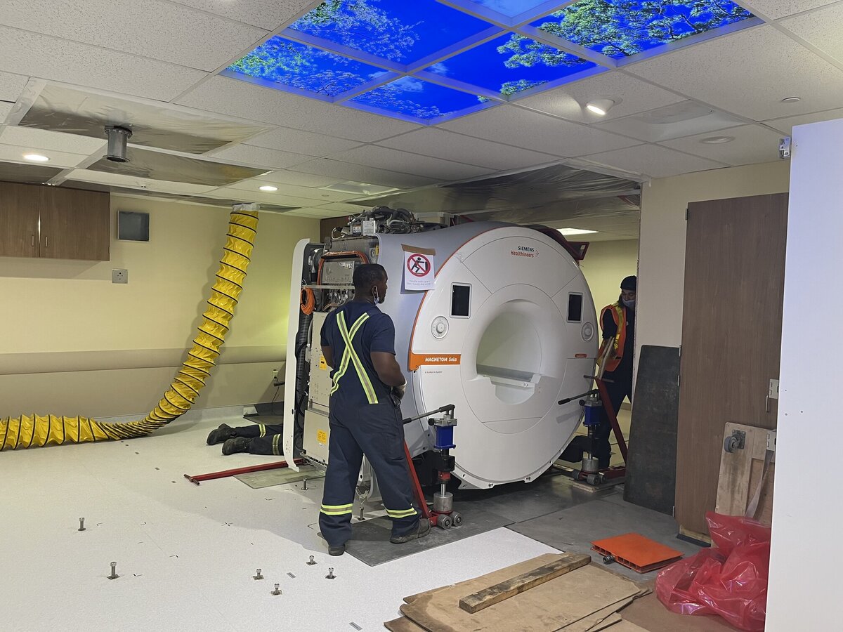 New MRI arrives at Ross Memorial Hospital