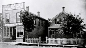 W.A. Goodwin's Art Store, Cambridge Street North. Photo courtesy of Kawartha Lakes Public Library.