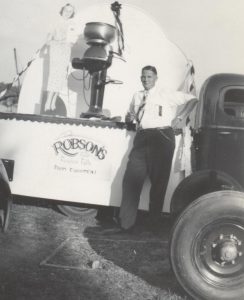 Monty Robson at Kinmount Fair. Photo courtesy of Maryboro Lodge: The Fenelon Museum.