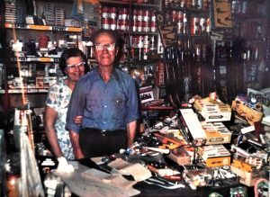 Victor and Myrtle Fleming, Argyle store owners. Photo courtesy the estate of Rae Fleming.