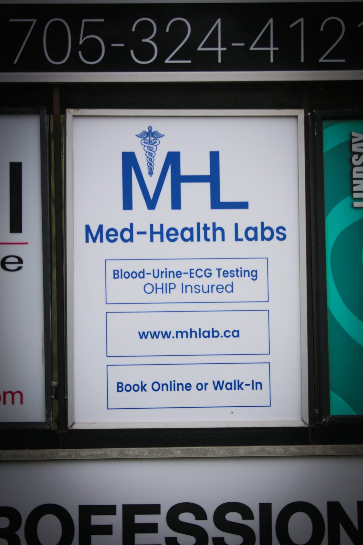 Med-Health Laboratories chose Lindsay because of long community wait times