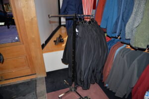 Trench coats taken in Christmas break and enter