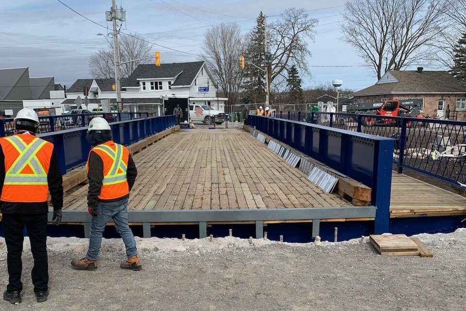 Bobcaygeon swing bridge open to the public as of October 20, 2023