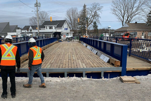 Bobcaygeon swing bridge open to the public as of October 20, 2023