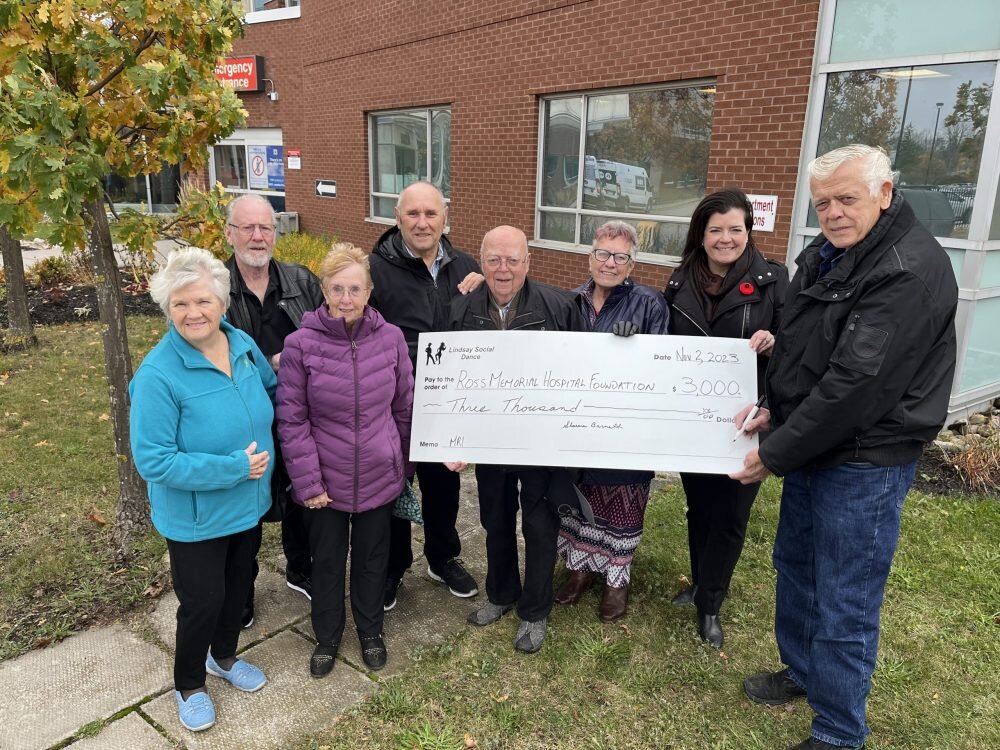 Lindsay Social Dance Club supports community’s new MRI