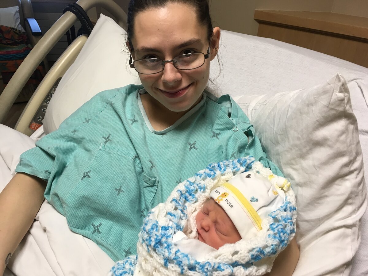 2018 Baby New Year is new mom’s little miracle