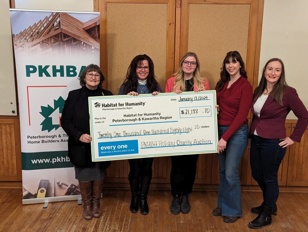 Over $40,000 raised for local housing