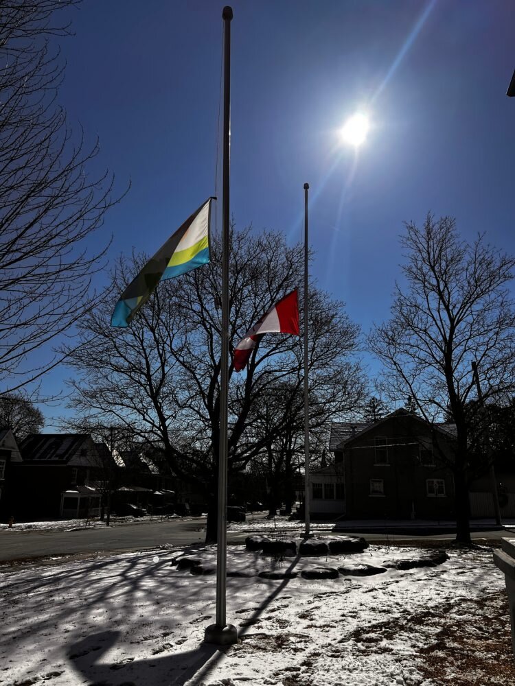 Flags lowered to mark the passing of Brian Mulroney