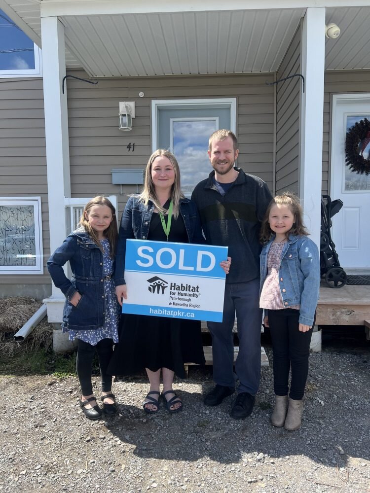 Habitat for Humanity Peterborough & Kawartha Region welcomes newest homeowner family in Lindsay
