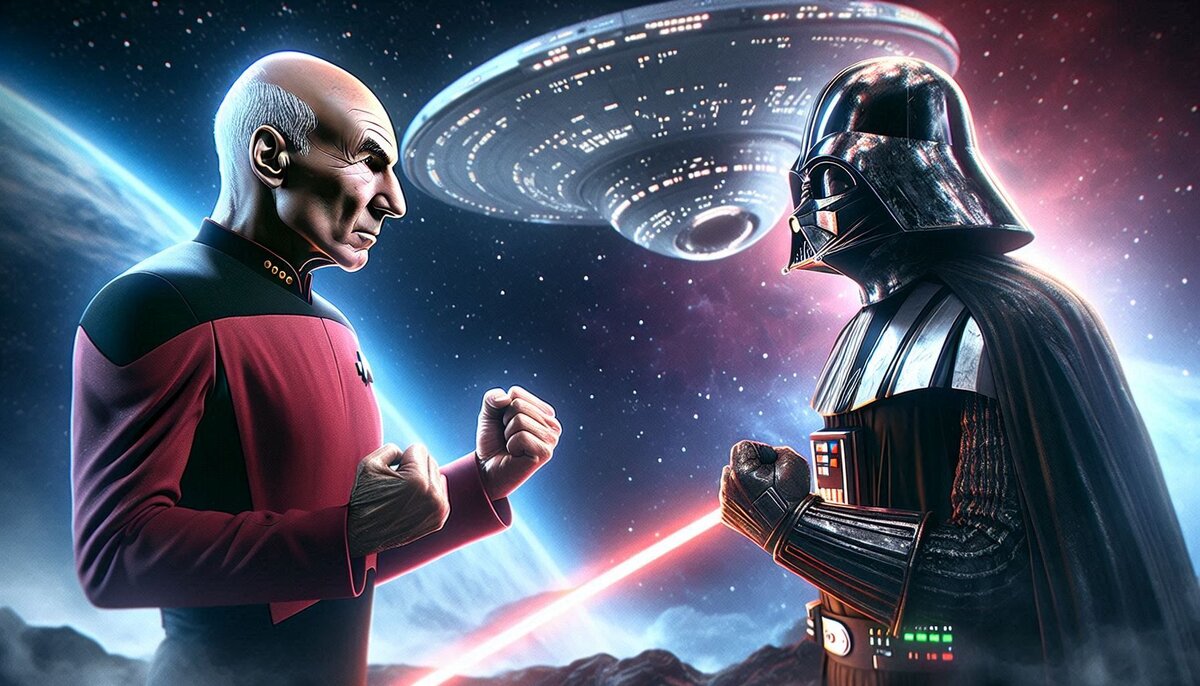 Agree to Disagree:  Star Wars vs. Star Trek