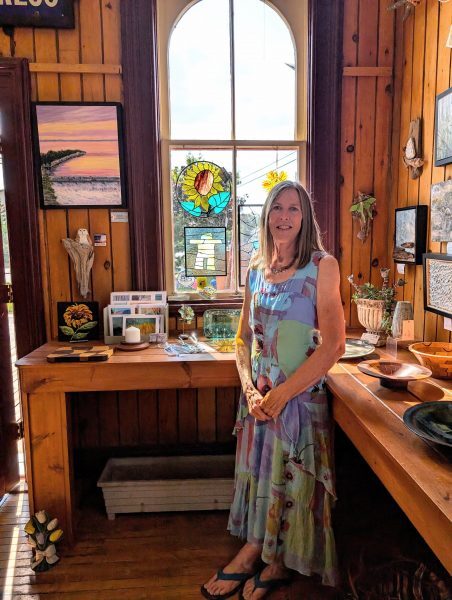 Janet Tysiak is the chair of the Fenelon Station Gallery. Photo: Sarah Fournier.