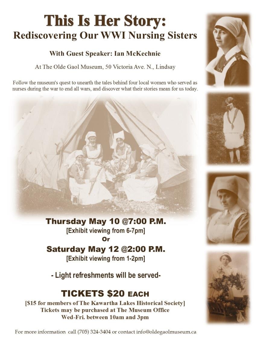Rediscovering Our WWI Nursing Sisters