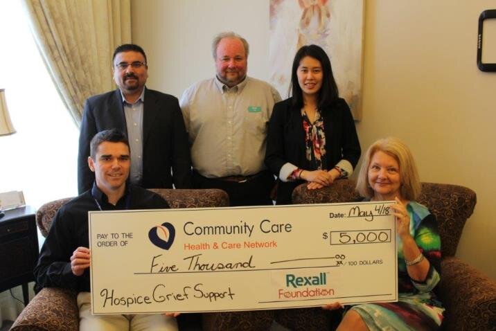 Rexall Foundation supports hospice grief programming