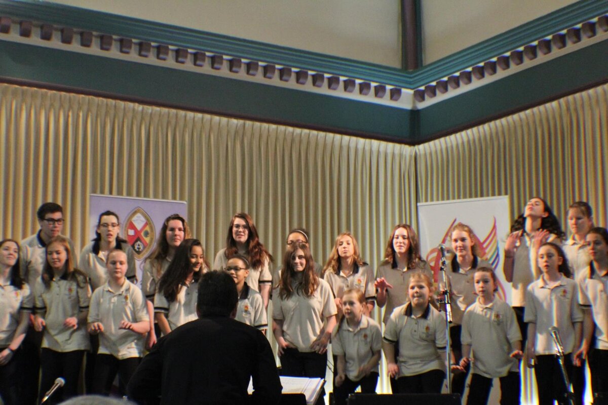 Youth choral concert at Cambridge Street United