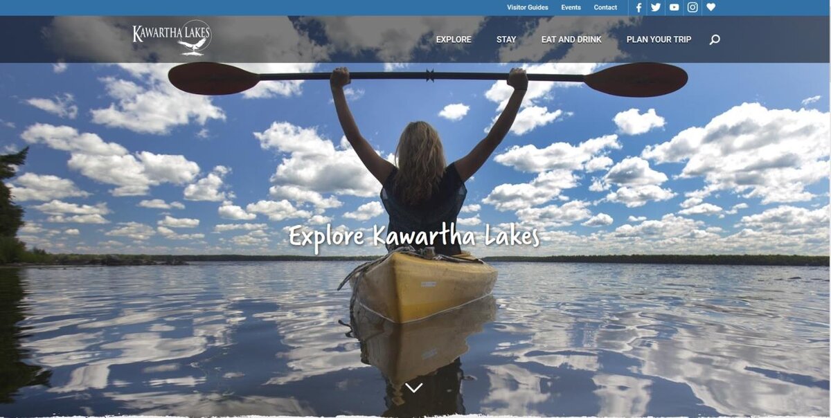 Two local tourism websites are recognized