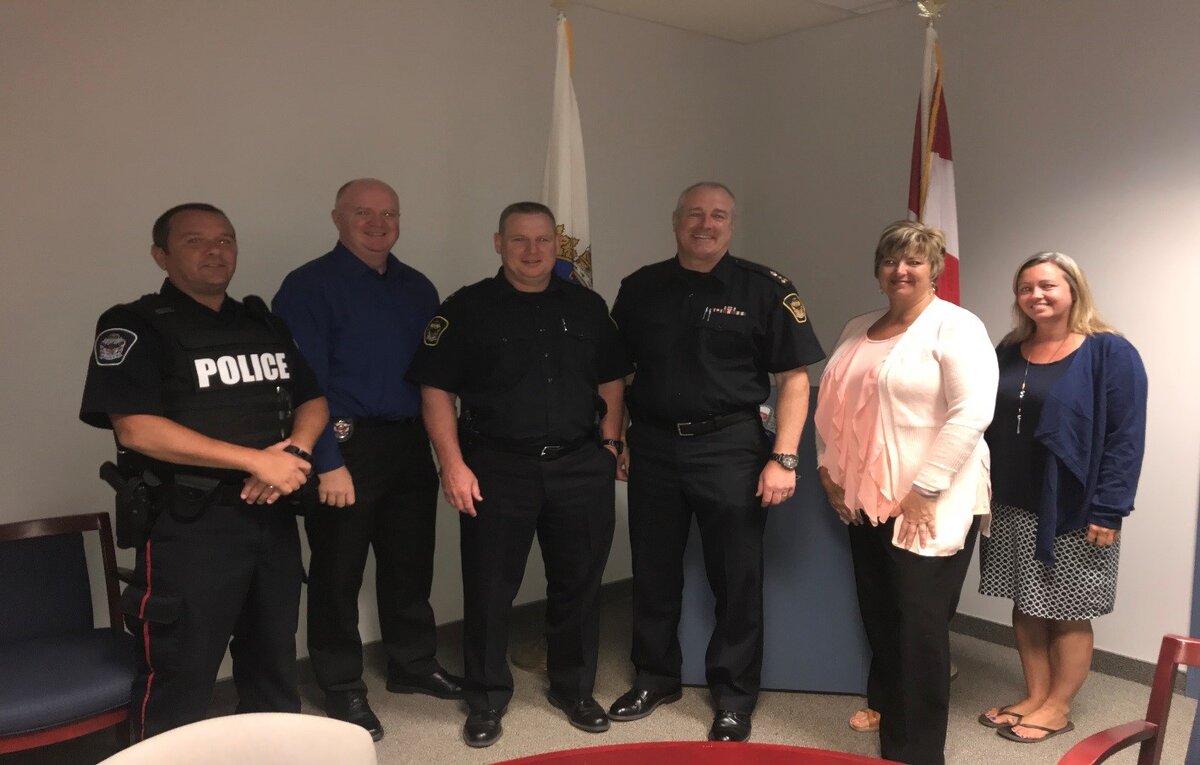 Chief Mark Mitchell takes command at KLPS
