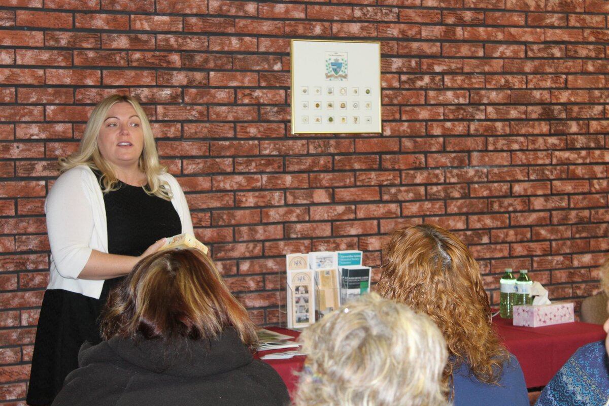 Jennifer's back at the Olde Gaol Museum