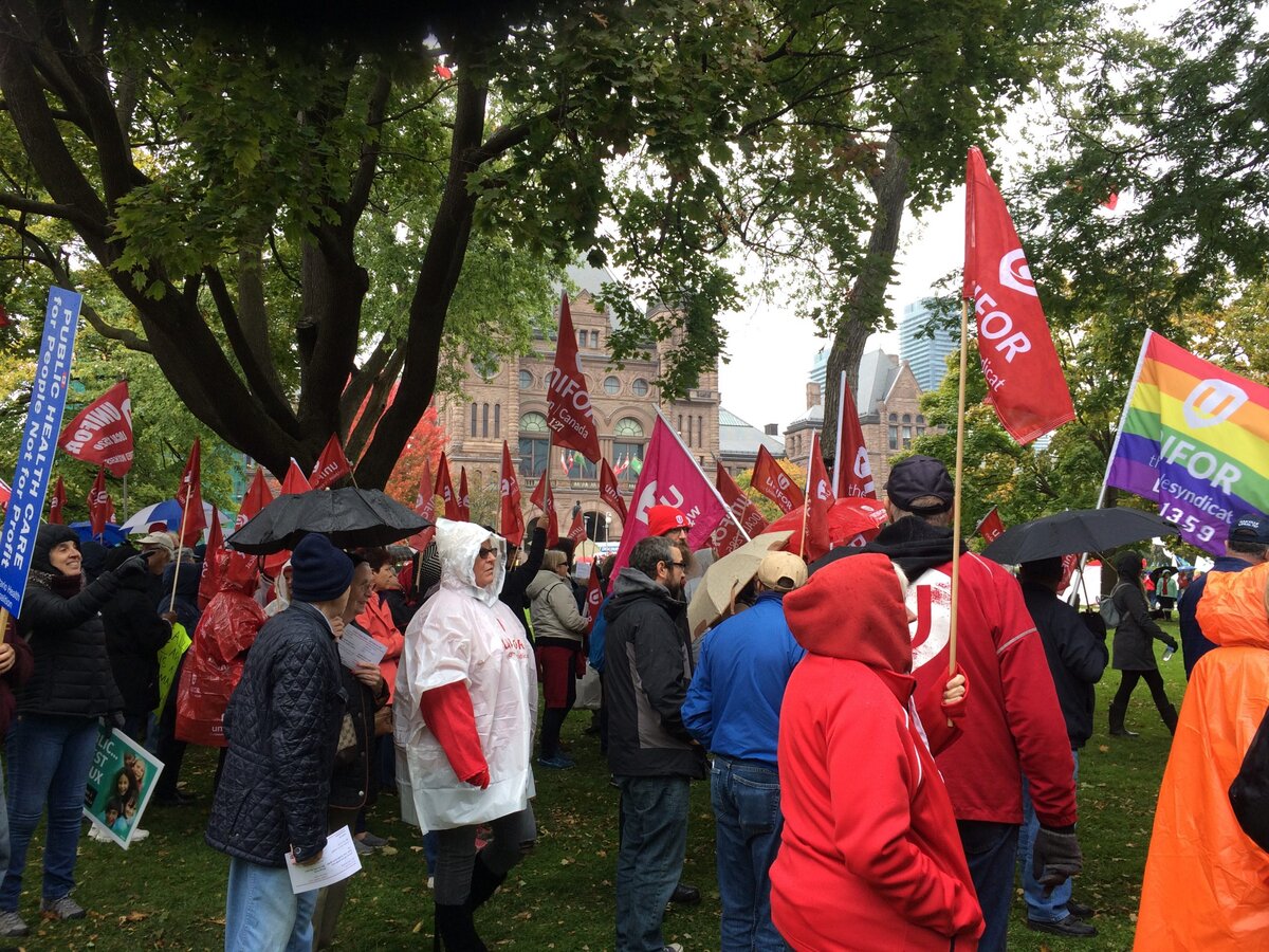 Rally for the Ross Monday to stop merger; Toronto rally attracts thousands