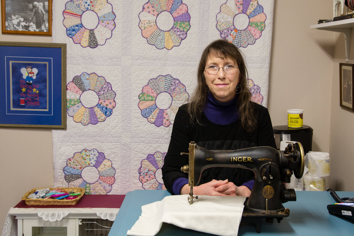 Woman on basic income opens new business – right beside MPP's office