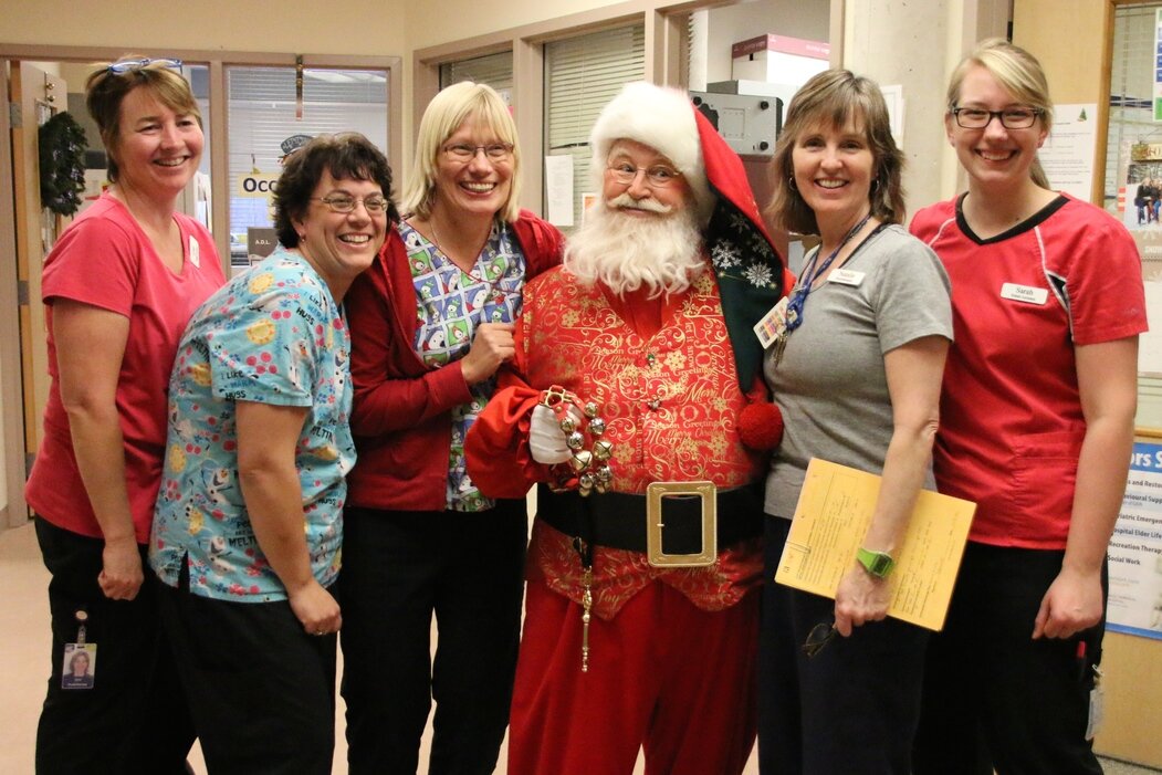 Christmas at the Ross: Dedication of front-line staff shines through