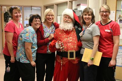 Christmas at the Ross: Dedication of front-line staff shines through