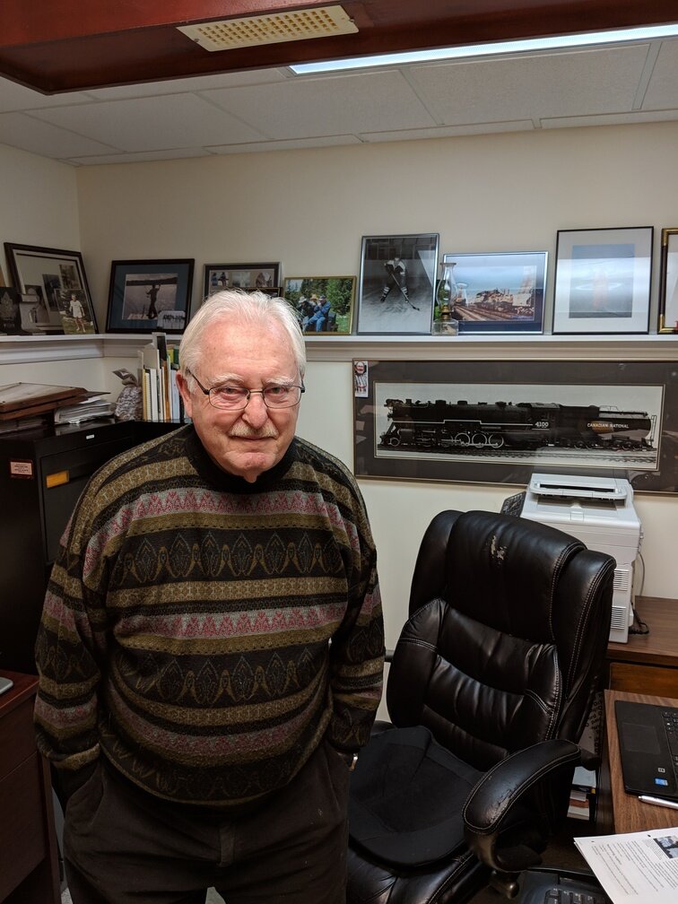 Reg Learn and the ribbons of steel: Train expert's career spans nearly 70 years