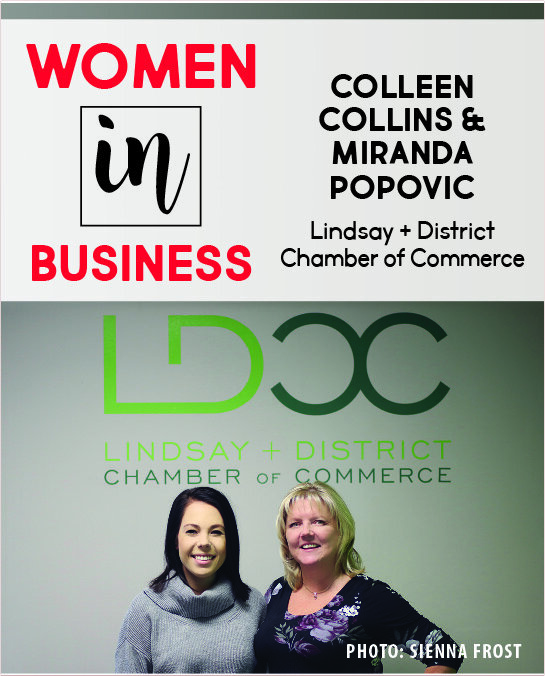 Women in Business Profiles: Colleen Collins and Miranda Popovic, Lindsay Chamber